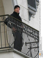 PIERCE BROSNAN JOGGING AT BEACH IN GERMANY