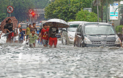 (2)INDONESIA-JAKARTA-HEAVY RAIN