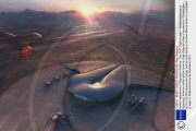 Artist's impressions of Spaceport America - Nov 2007