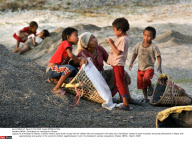 NEPAL: Child labour at a brickyard in Dharan