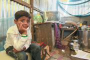 India Slums and Actors of Slumdog Millionaire