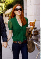 What's up with actress MARCIA CROSS & bandaged hubby TOM MAHONEY?