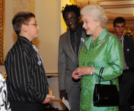 Royal party for Blue Peter