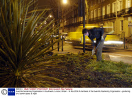 Guerrilla Gardening Organisation in Southwark, London, Britain - 16 Mar 2006