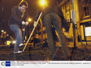 Guerrilla Gardening Organisation in Southwark, London, Britain - 16 Mar 2006
