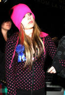 Avril Lavigne Wears '#1 Bitch' Ribbon