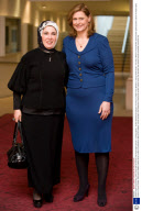 Leaders wives and partners meet during G20 Summit at The Royal Opera House in London, Britain - 02 Apr 2009