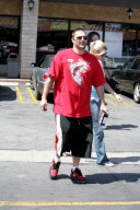 Kevin Federline with girlfreind at Blockbuster