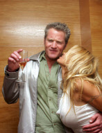 PAMELA ANDERSON AND OK MAGAZINE PRE MTV VMA PARTY AT PRIVE, MIAMI, FLORIDA, AMERICA - 26 AUG 2005