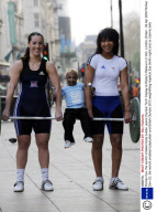 Romeo Dev, the world's smallest body builder, opens Olympic Torch Display at Ripley's Believe it or Not!, London, Britain - 06 Apr 2009