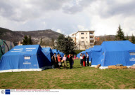 Aftermath of the Earthquake in L'Aquila, Italy - 06 Apr 2009