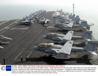 The USS Theodore Roosevelt Anchored in the Solent, Britain - 08 Apr 2009
