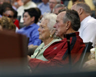 Bush 41 attends Houston Astros game