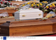 State Funeral for the Victims of the Earthquake, L'Aquila, Italy - 10 Apr 2009