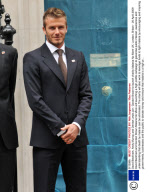 David Beckham, Andy Murray and Denise Lewis join  Gordon Brown to launch charity Malaria No More UK. London, Britain - 20 April 2009