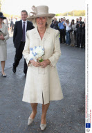 Camilla, Duchess of Cornwall opens the new grandstand at Epsom Downs Racecourse, Surrey, Britain - 22 Apr 2009