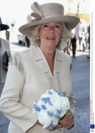 Camilla, Duchess of Cornwall opens the new grandstand at Epsom Downs Racecourse, Surrey, Britain - 22 Apr 2009