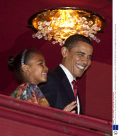 Barack Obama at the 'Alvin Ailey American Dance Theater' performance, Washington DC, America - 06 Feb 2009