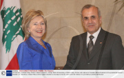 US Secretary of State Hillary Clinton in Beirut, Lebanon - 26 Apr 2009