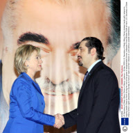 US Secretary of State Hillary Clinton in Beirut, Lebanon - 26 Apr 2009