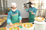 (1)DPRK-PYONGYANG-FIRST ITALIAN RESTAURANT
