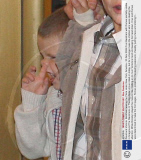 David and Victoria  Beckham leaving the Plaza Hotel, New York, America - 30 Nov 2008