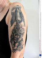 Terminally ill Jayne Jubb has all her pets tattooed on her body,  Peterborough,  Britain  - 06 May 2009