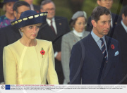 **READ WARNINGS BOX** Princess Diana and Prince Charles look unhappy at the start of their official tour of South Korea in Seoul yesterday,a visit that Princess Diana never wanted to undertake due to the rift in their marriage.11th Feb 1992. IN KOREA