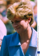 PRINCESS DIANA VISITING ASHWORTH HOSPICE, LIVERPOOL, BRITAIN - 1992