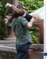 Liev Schreiber and Naomi Watts Out and About in New York, America - 10 May 2009