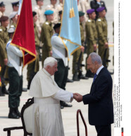TEL AVIV: Pope Benedict XVI arrives in Israel