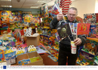 Fan eats 10,000 Mc Donalds Happy Meals, Britain - 09 Feb 2009