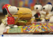 Fan eats 10,000 Mc Donalds Happy Meals, Britain - 09 Feb 2009