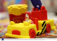 Fan eats 10,000 Mc Donalds Happy Meals, Britain - 09 Feb 2009