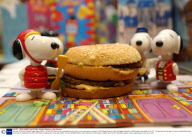 Fan eats 10,000 Mc Donalds Happy Meals, Britain - 09 Feb 2009