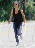 EXCLUSIVE Lisa Rinna Jogging on Mulholland