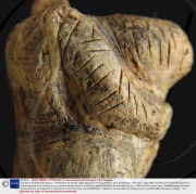 The Venus of Hohle Fels figurine is believed to be world's oldest depiction of a human figure, near Schelklingen, Germany - May 2009