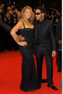 The 62. Cannes Film Festival: MARIAH CAREY and LENNY KRAVITZ attending the premiere of 'Precious' 