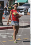 Super skinny glam model KATIE PRICE eats French fries