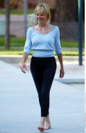 Actress SHARON STONE  and sons enjoy their family time at Coldwater Canyon Park