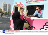 First Ice cream Van in Dubai, UAE - 15 May 2009