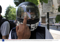 Anti-Globalization demonstration by students during G8 summit in Turin, Italy - 19 May 2009
