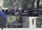 Anti-Globalization demonstration by students during G8 summit in Turin, Italy - 19 May 2009