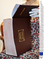 Agatha Christie book breaks Guinness World Record with a spine over a foot thick. Foyles, London, Britain - 20 May 2009