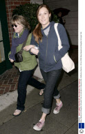 Sissy Spacek and daughter Schuyler Fisk out and about in Beverly Hills, California, America - 22 Jan 2008
