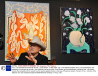 Tony Curtis promotes his artwork at Harrods, London,Britain - 22 May 2009