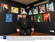 Tony Curtis promotes his artwork at Harrods, London,Britain - 22 May 2009