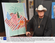Tony Curtis promotes his artwork at Harrods, London,Britain - 22 May 2009