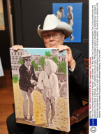 Tony Curtis promotes his artwork at Harrods, London,Britain - 22 May 2009