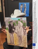 Tony Curtis promotes his artwork at Harrods, London,Britain - 22 May 2009